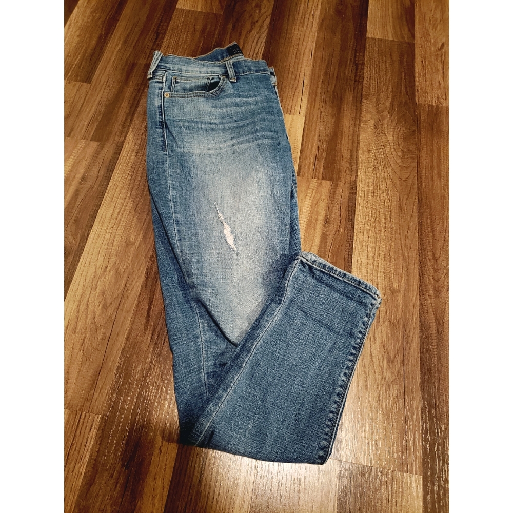 Lucky Brand Brooke Skinny Distressed Jeans